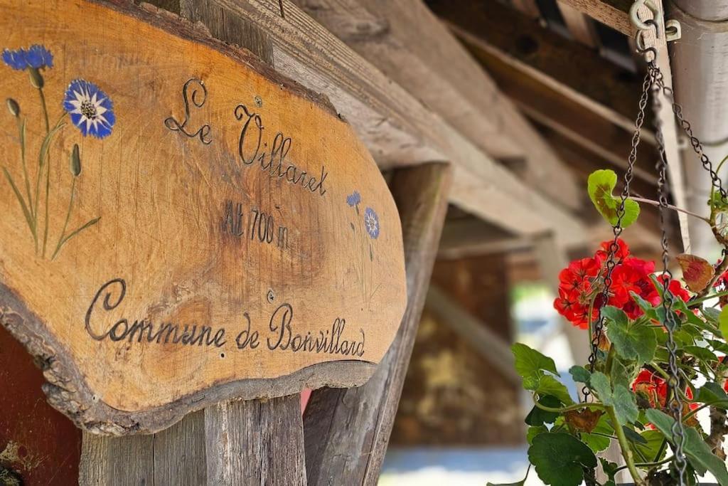 Le Banc Des Seilles Villa Bonvillard Eksteriør bilde